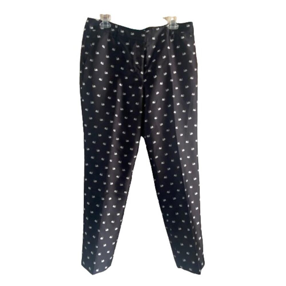 Rsvp By Talbots Black Swan Textured Lined Dress P… - image 2